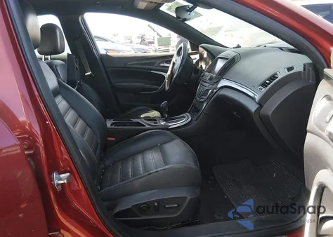 2014 Buick Regal Gs из США, поврежденный, VIN 2G4GU5GX0E9316669